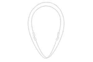 Latte Infiniti Necklace - Silver Ice