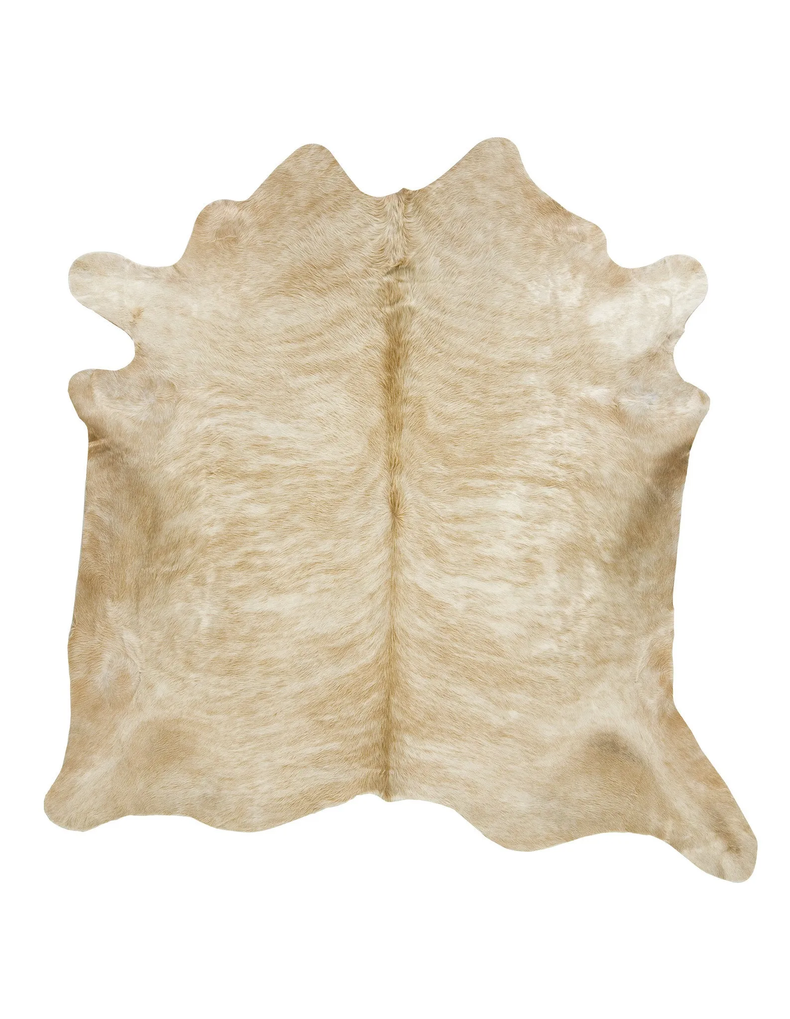 Light Brown Brindle Cowhide Rug - XL