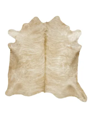 Light Brown Brindle Cowhide Rug - XL