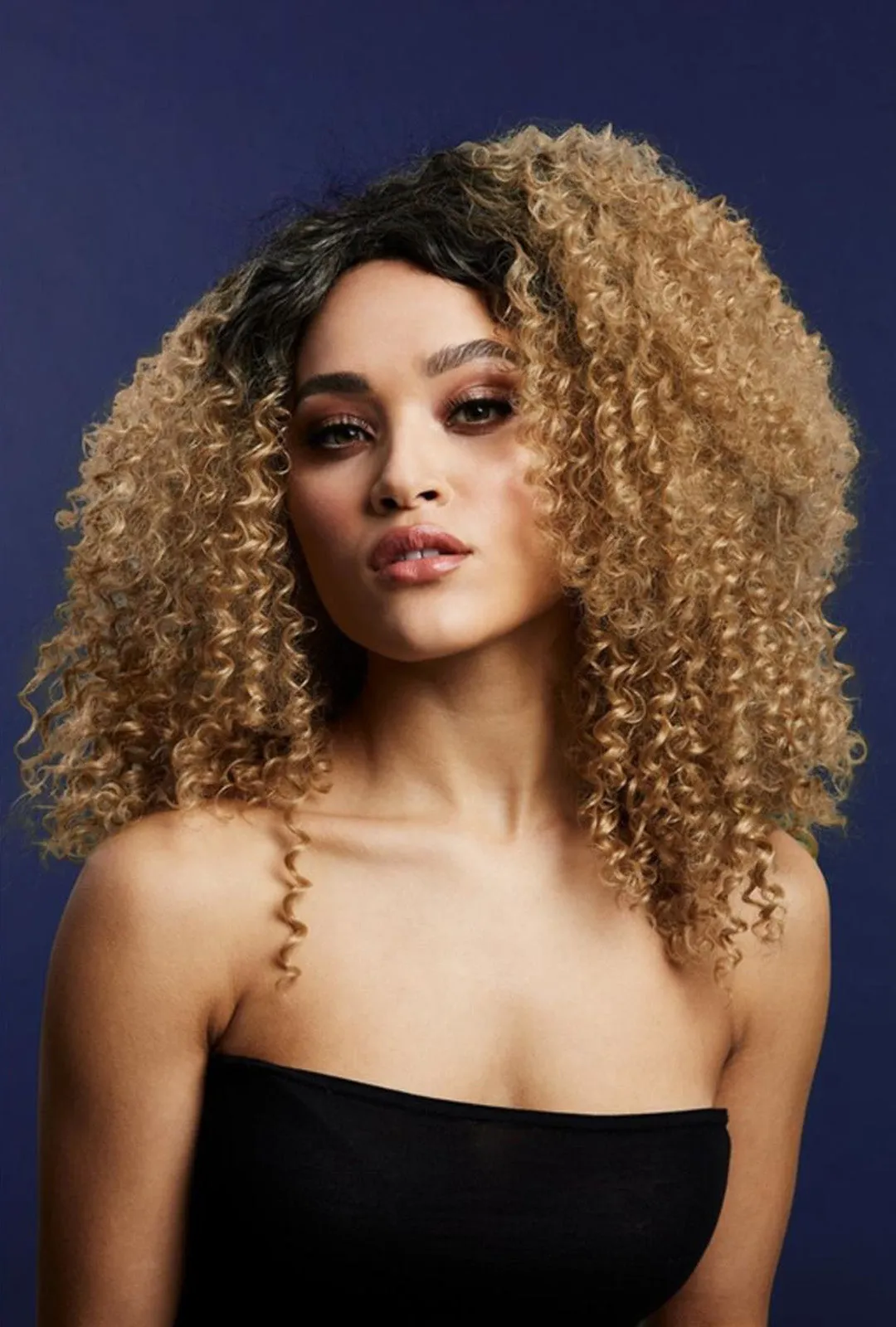 Lizzo Caramel Brown Wig