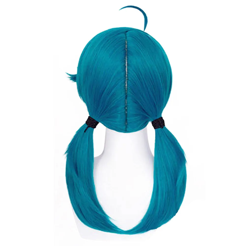 LOL Gwen Cosplay Wig Heat Resistant Synthetic Hair Carnival Halloween Party Props
