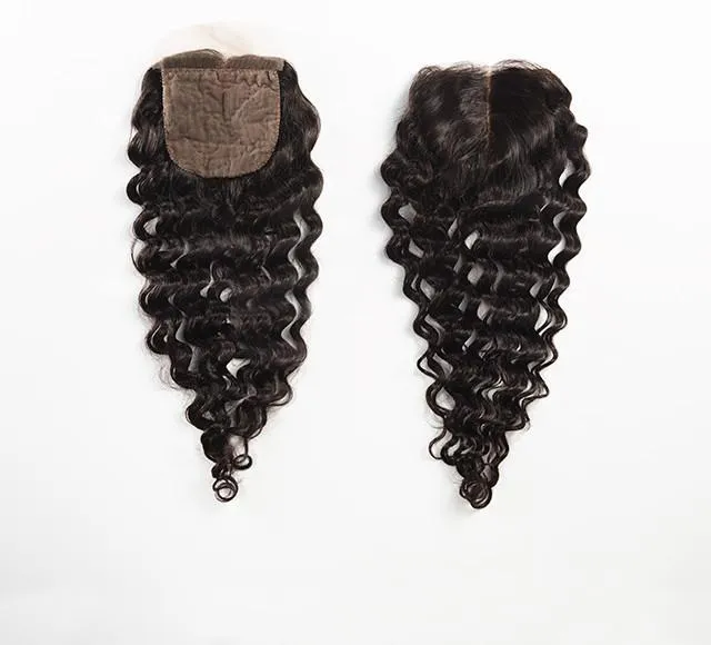 LONDON VIRGIN HAIR Luxury Deep Wave Closure