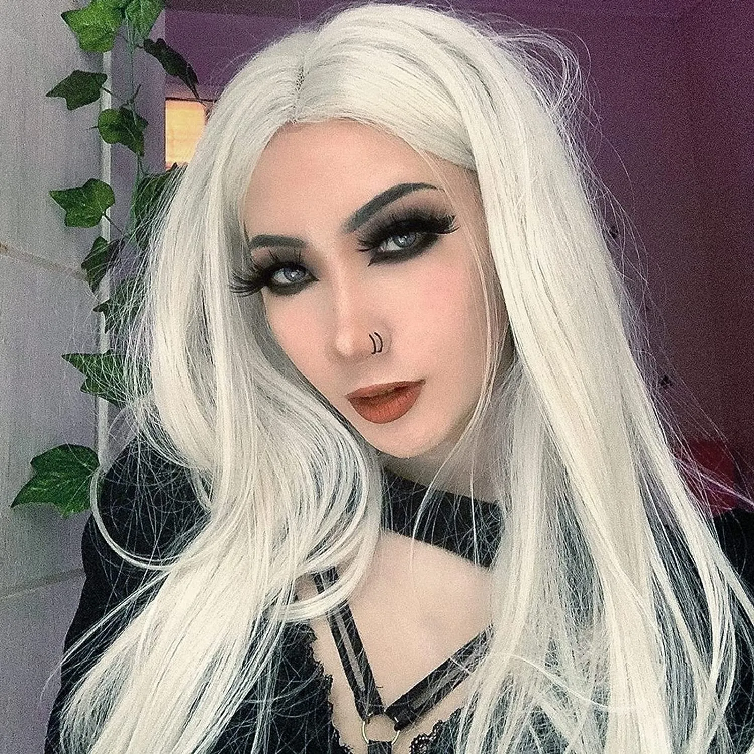 Long Straight Blonde Lace Front Wigs
