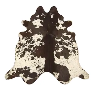 Longhorn Chocolate Cowhide Rug - L