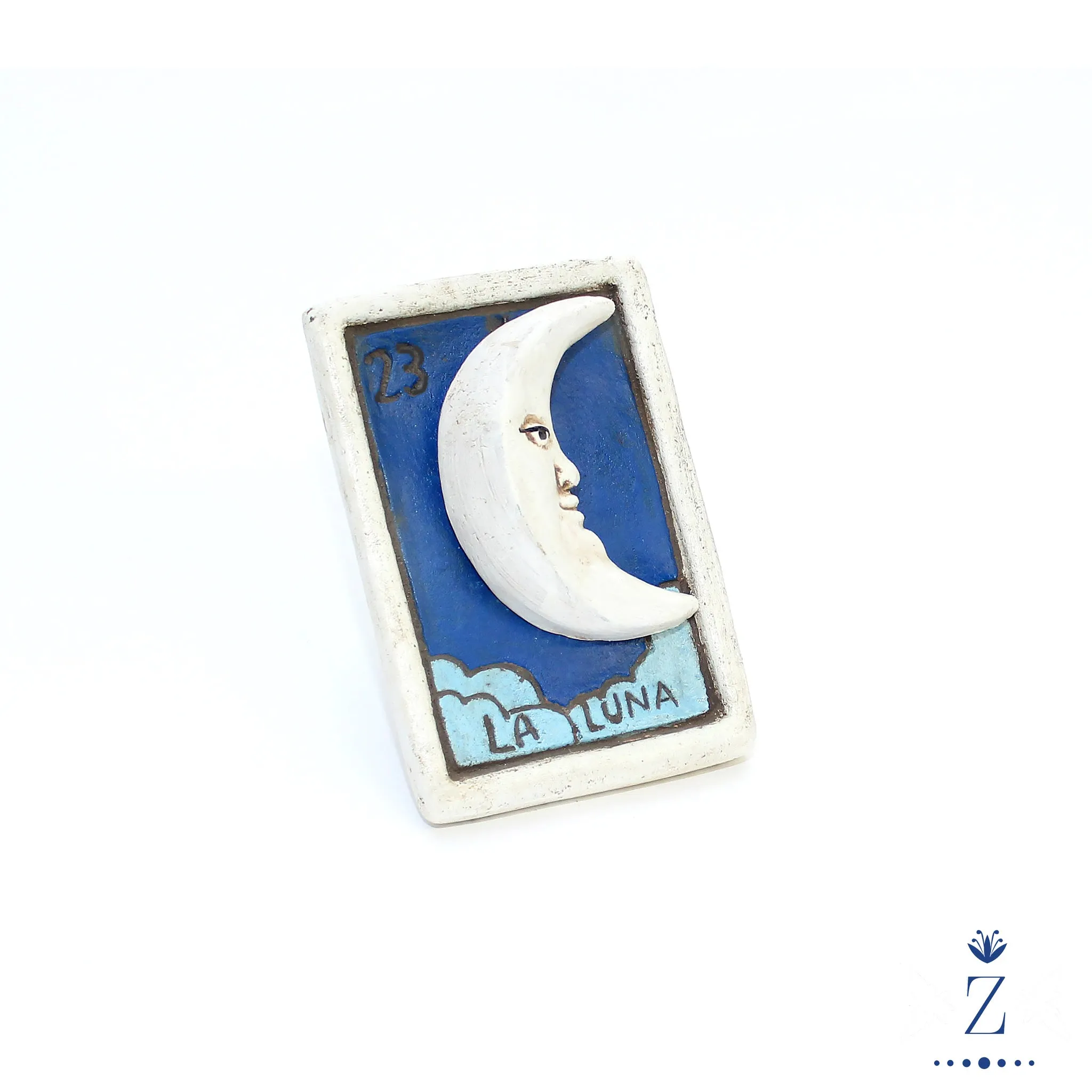 Loteria Card Wall Art, La Luna #23