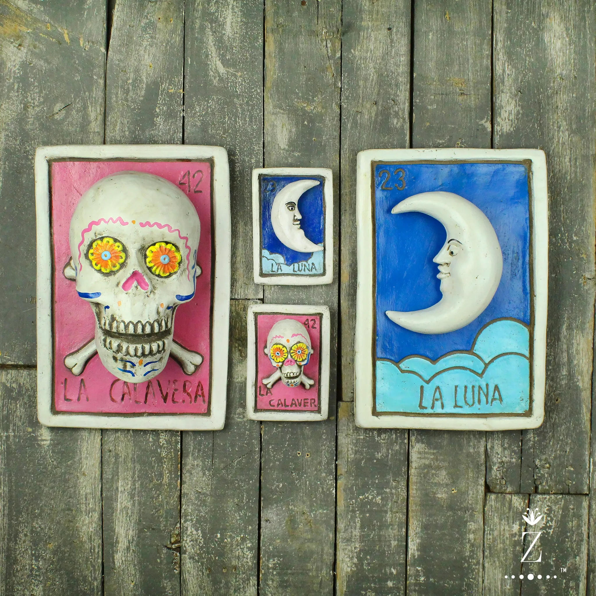 Loteria Card Wall Art, La Luna #23