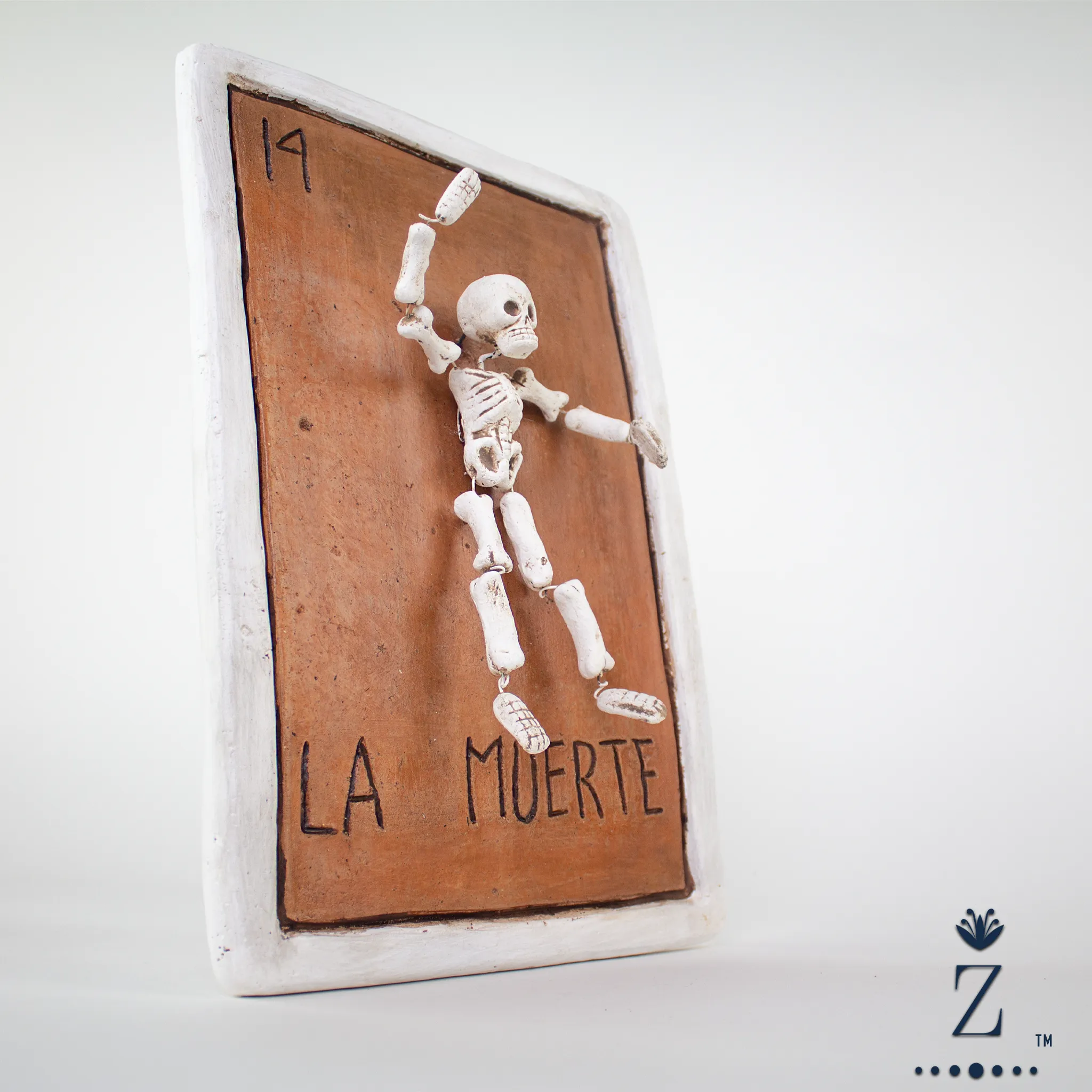 Loteria Card Wall Art, La Muerte #14