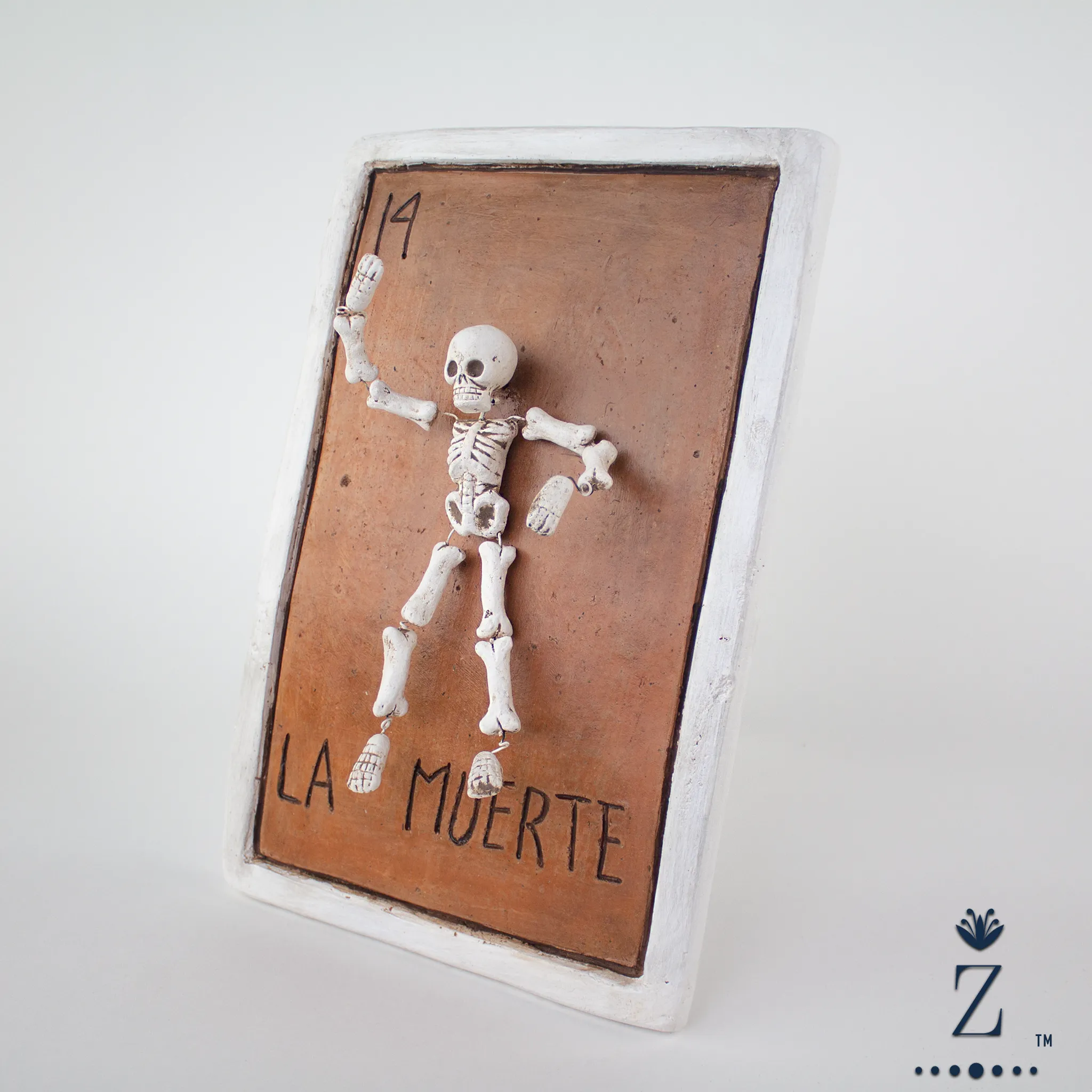 Loteria Card Wall Art, La Muerte #14