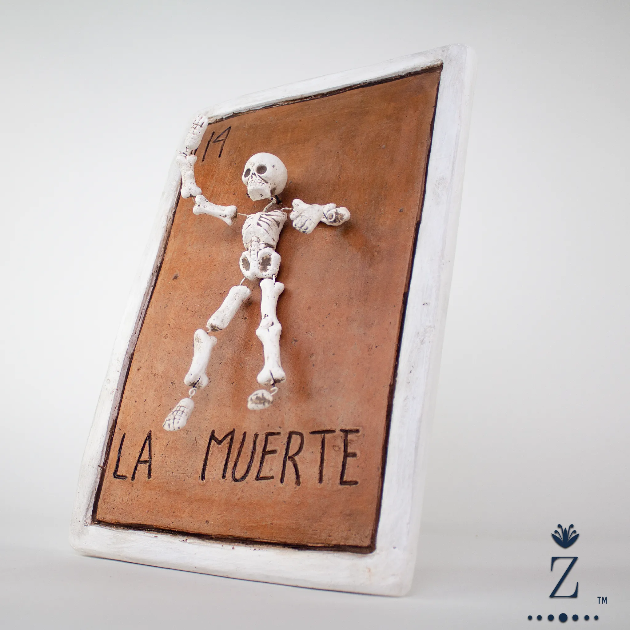 Loteria Card Wall Art, La Muerte #14