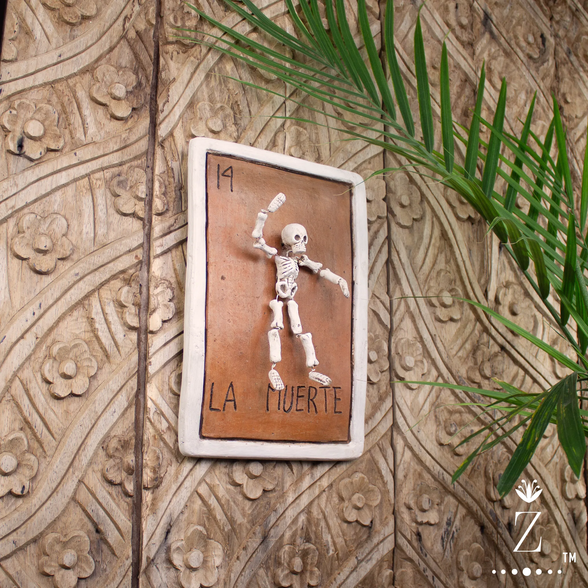 Loteria Card Wall Art, La Muerte #14
