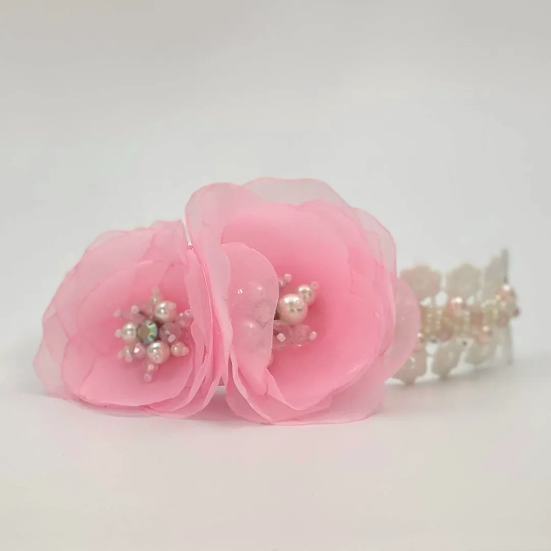 Luxury Pretty Poppy Flower Necklace