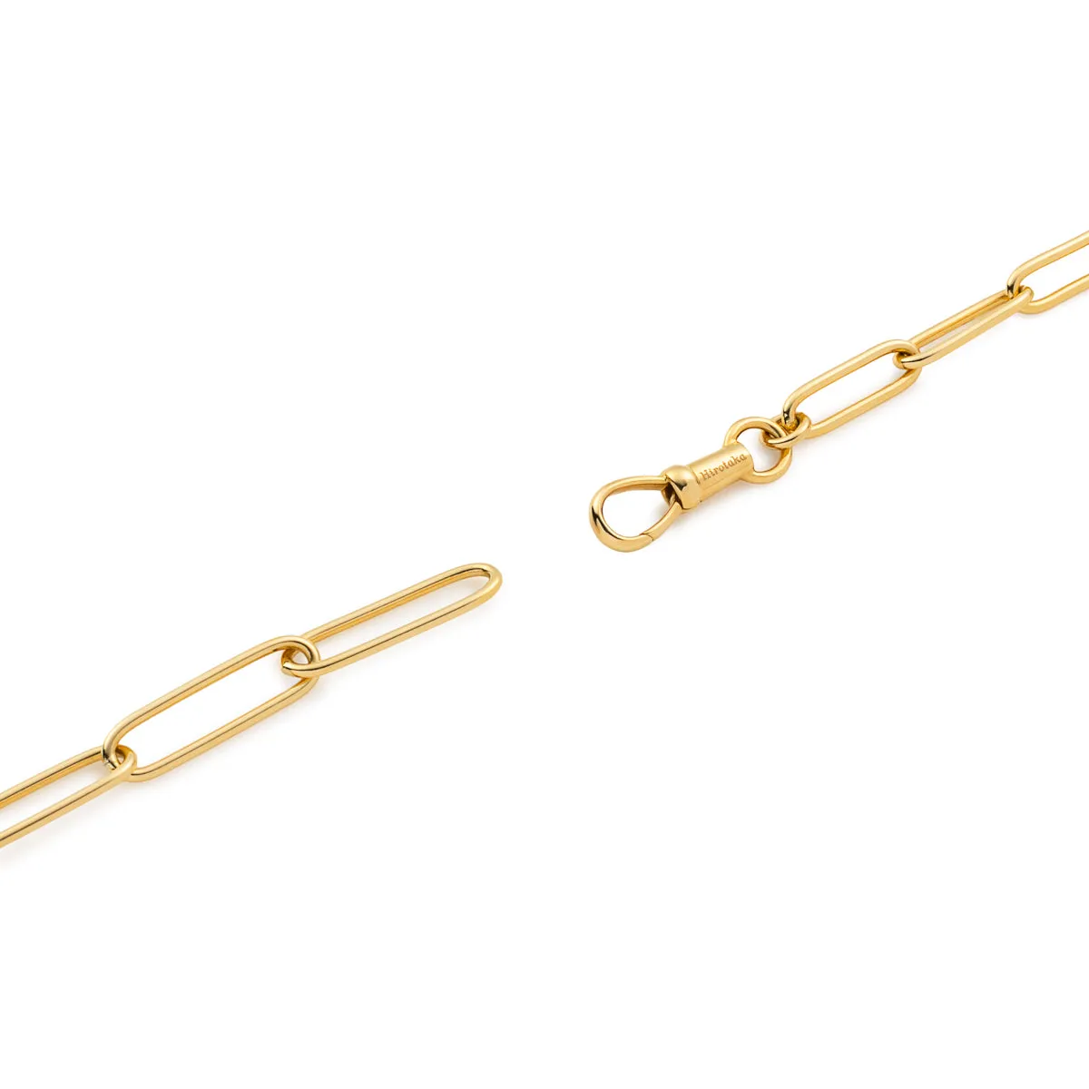 【Made-To-Order】18K ALL ABOUT BASICS Clip Chain Necklace