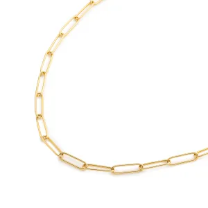 【Made-To-Order】18K ALL ABOUT BASICS Clip Chain Necklace