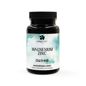 Magnesium Zinc Supplement (90 Capsules)