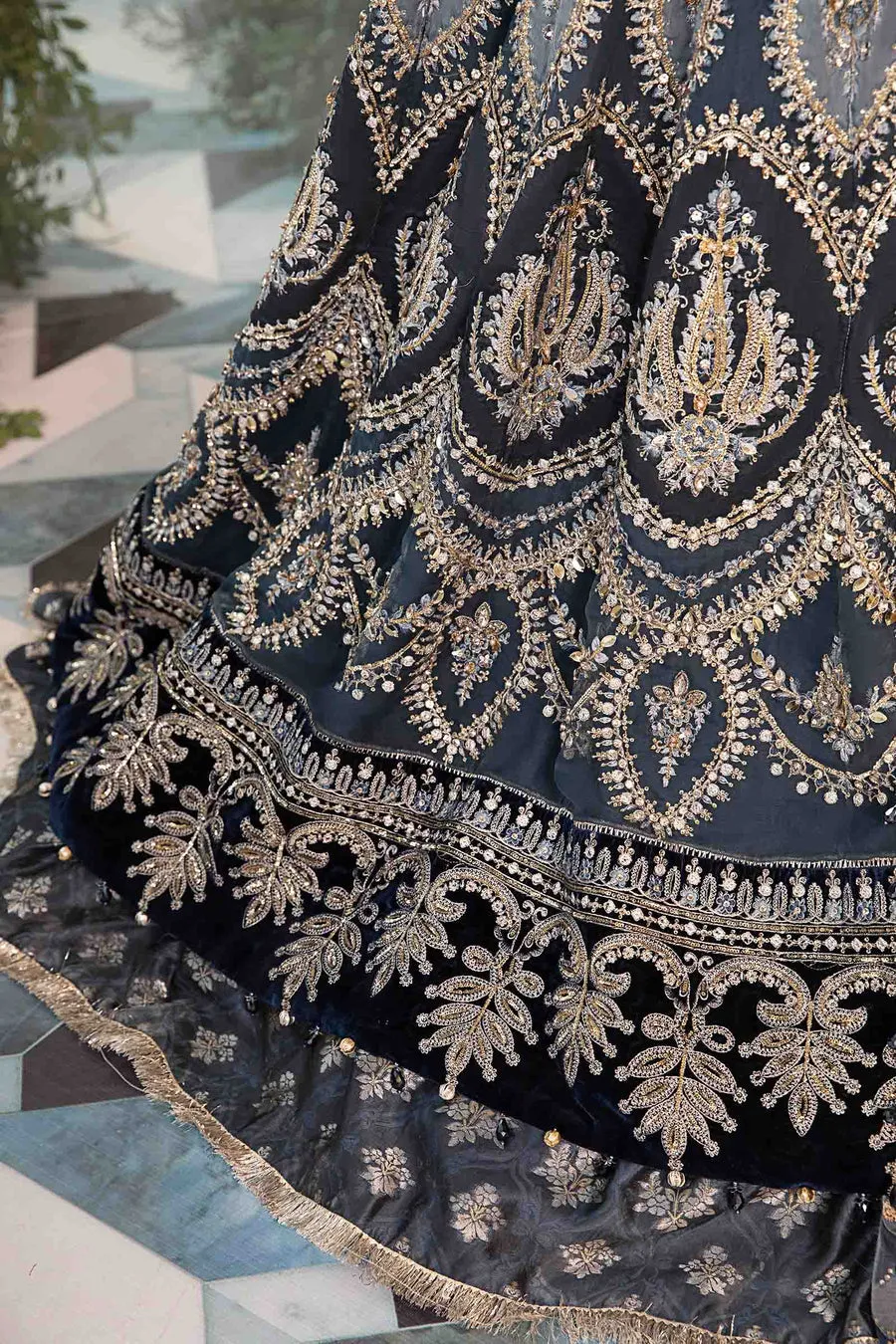 Maria.B | Embroidered Organza Suit '24 | MBD-2901
