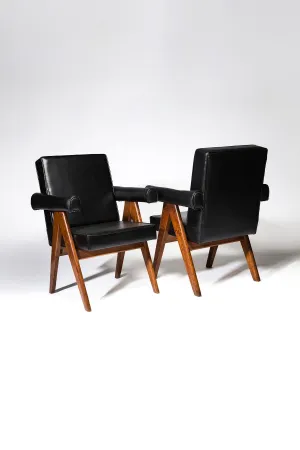 MAXFIELD PRIVATE COLLECTION | PIERRE JEANNERET COMMITTEE CHAIR (SET OF 2)