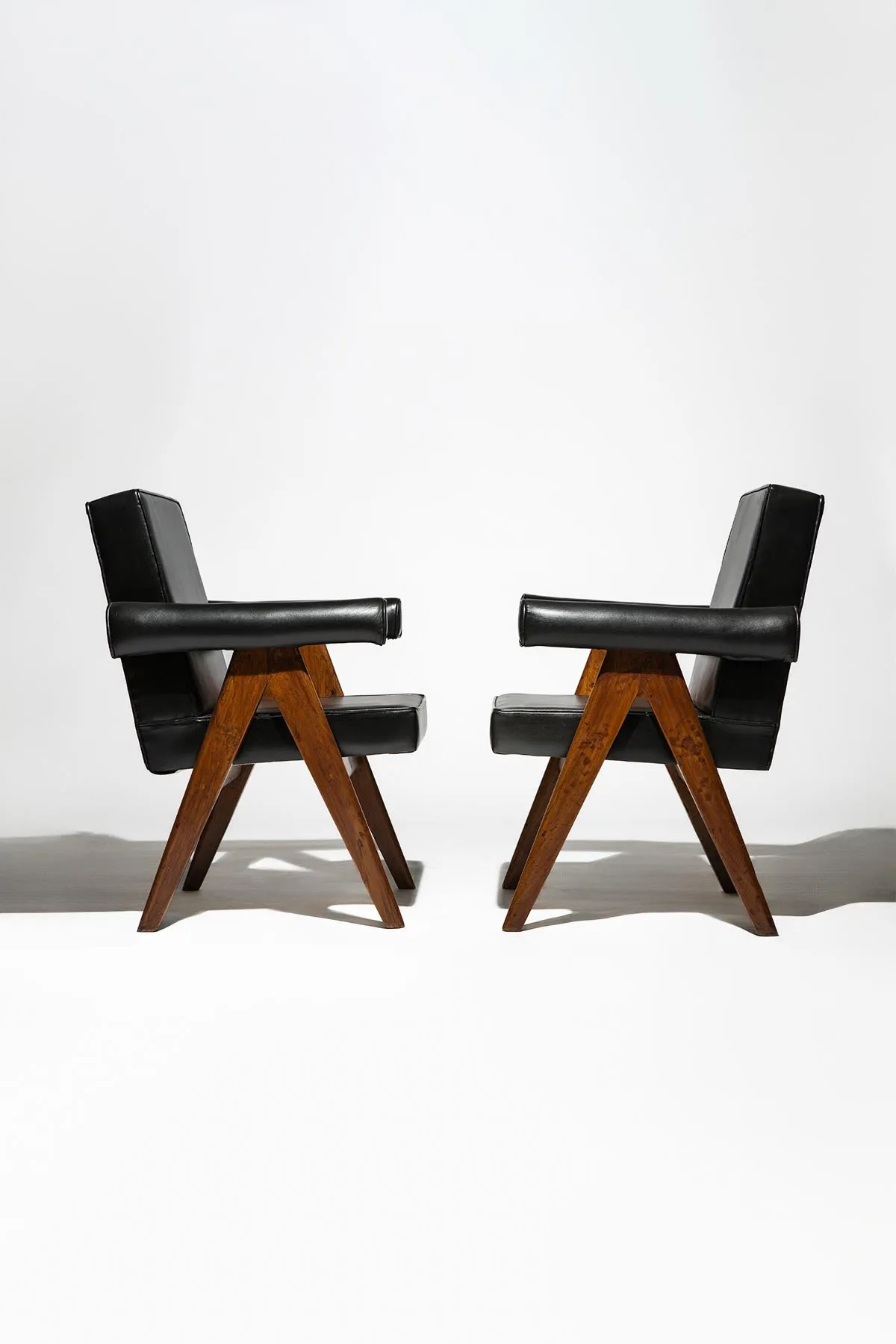 MAXFIELD PRIVATE COLLECTION | PIERRE JEANNERET COMMITTEE CHAIR (SET OF 2)