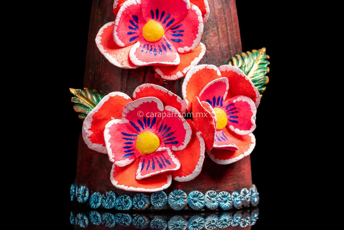 Mexican Catrina Inspired by Frida Kahlo Day of the Dead Sculpture