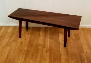 MID CENTURY STYLE BENCH