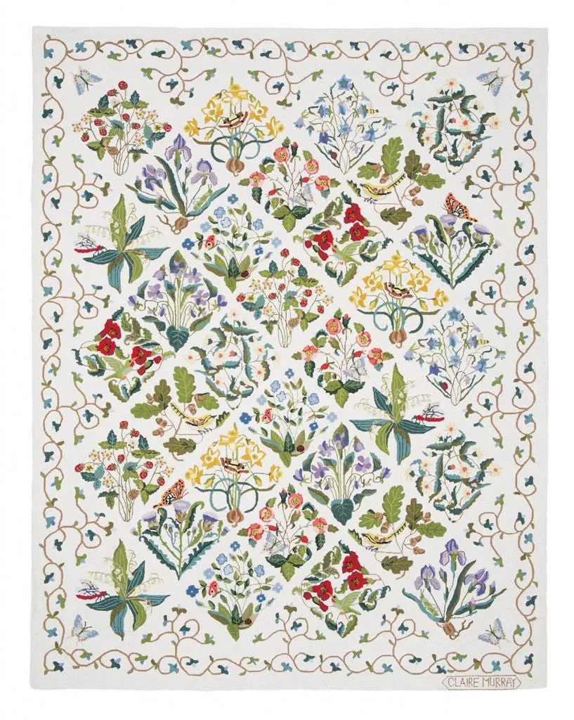 Millefleur 7x9 White