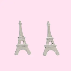 Mini Eiffel Tower Stud Earrings