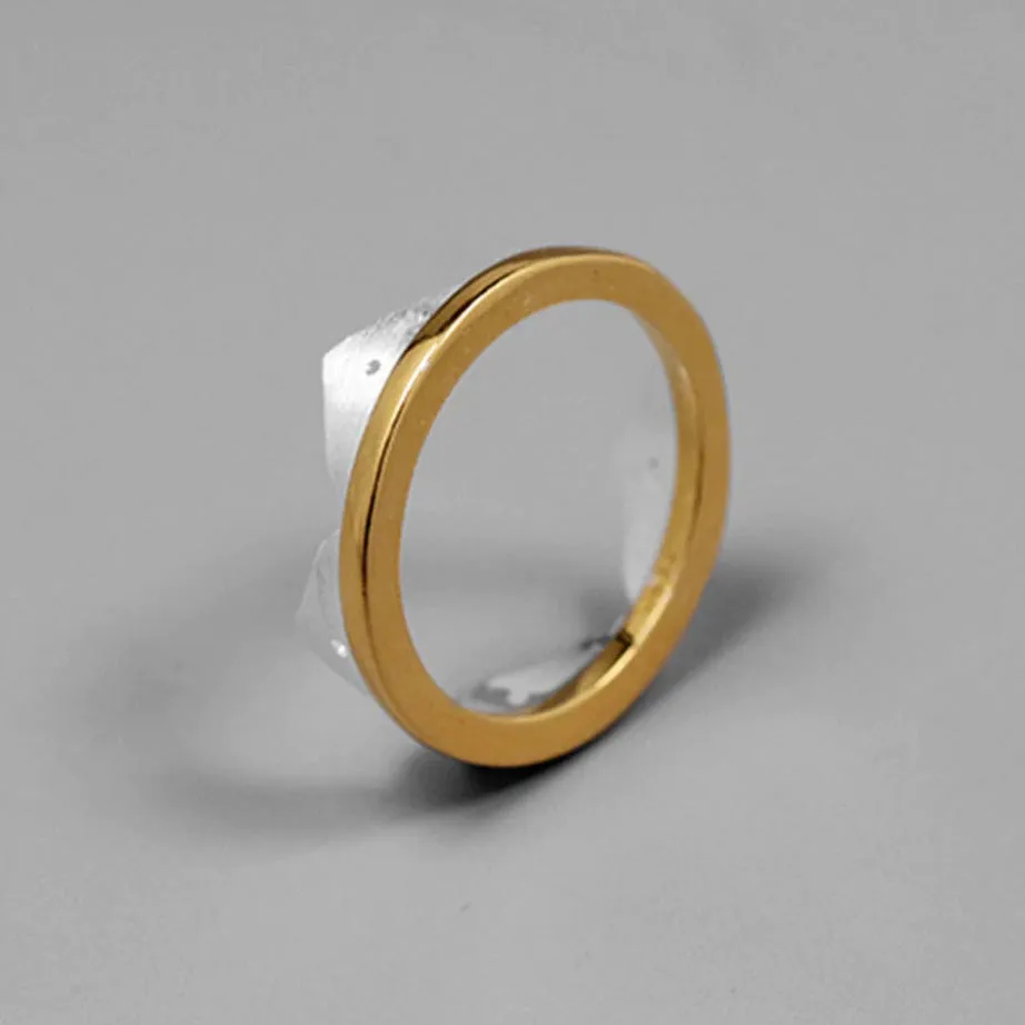 Minimalist Lotus Flower Ring