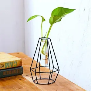 Minimalist Metal Vase