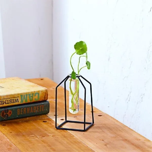 Minimalist Metal Vase