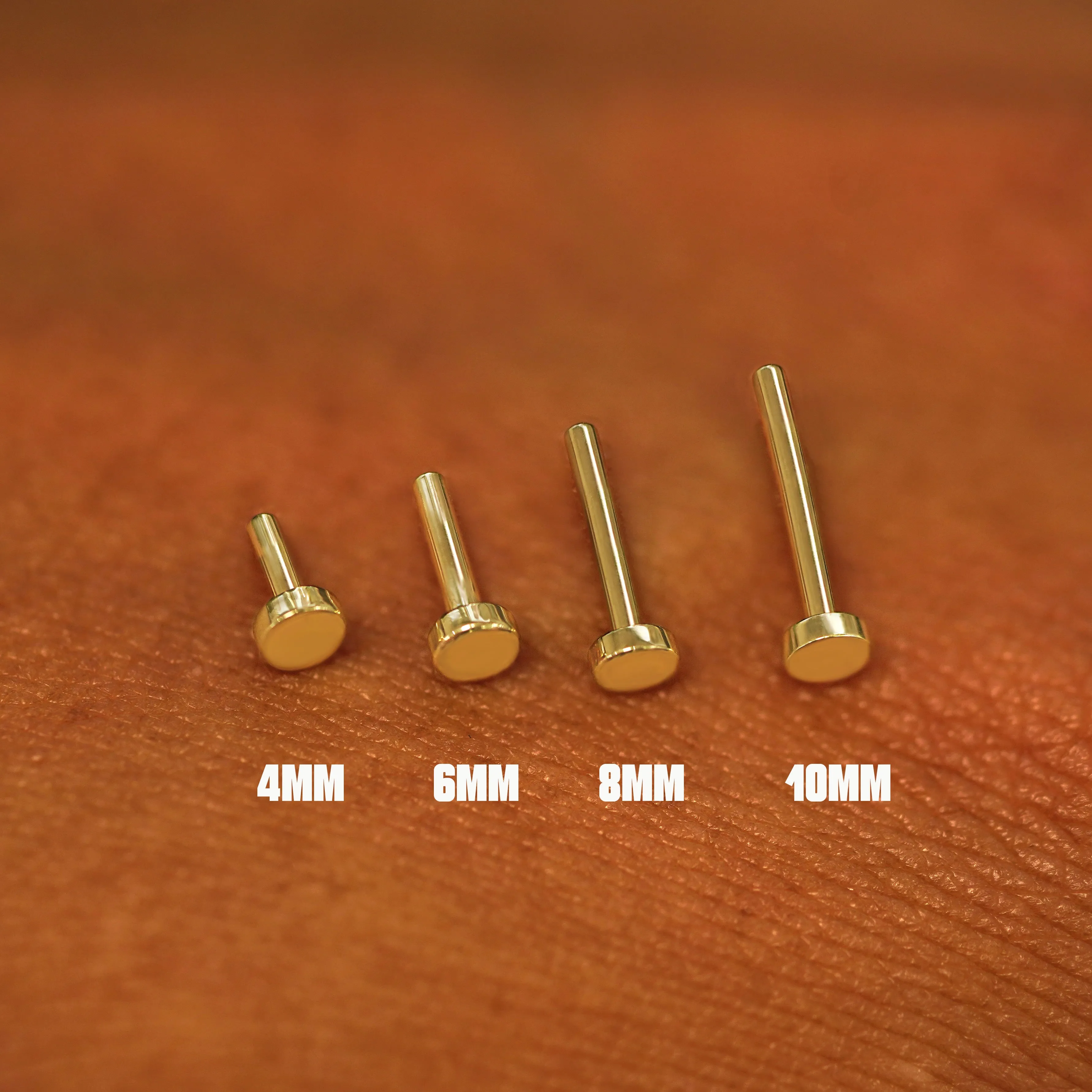 Moissanite Flatback Piercing