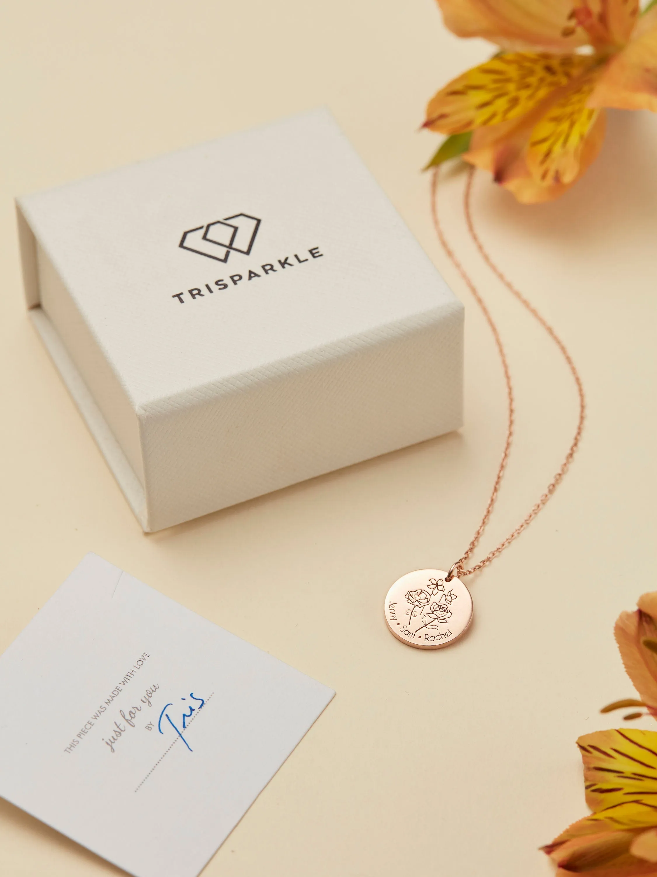 Multiple BirthFlower Necklace
