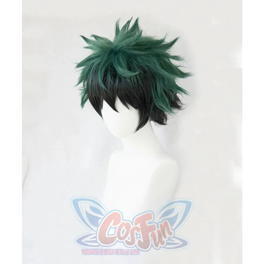 My Hero Academia Boku no Hiro Akademia Izuku Midoriya Cosplay Wig mp005651