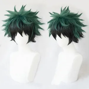 My Hero Academia Boku no Hiro Akademia Izuku Midoriya Cosplay Wig mp005651