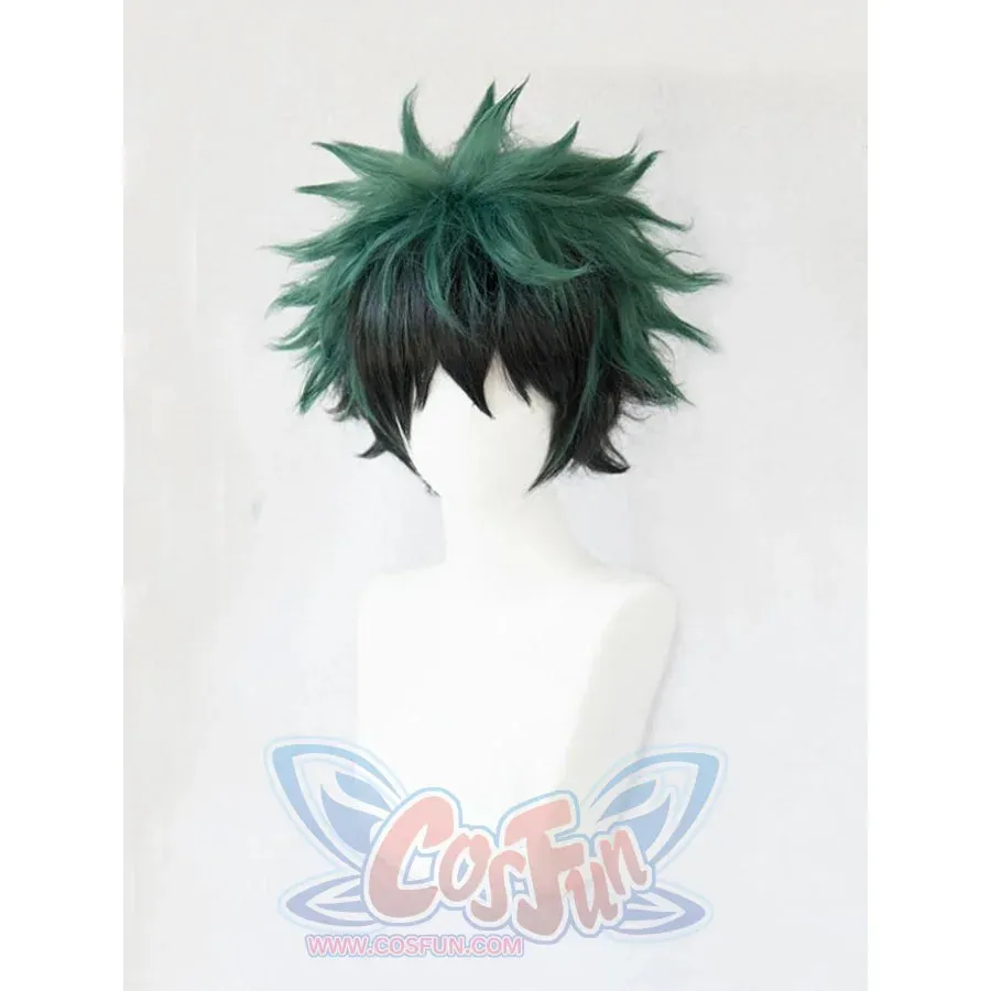 My Hero Academia Boku no Hiro Akademia Izuku Midoriya Cosplay Wig mp005651