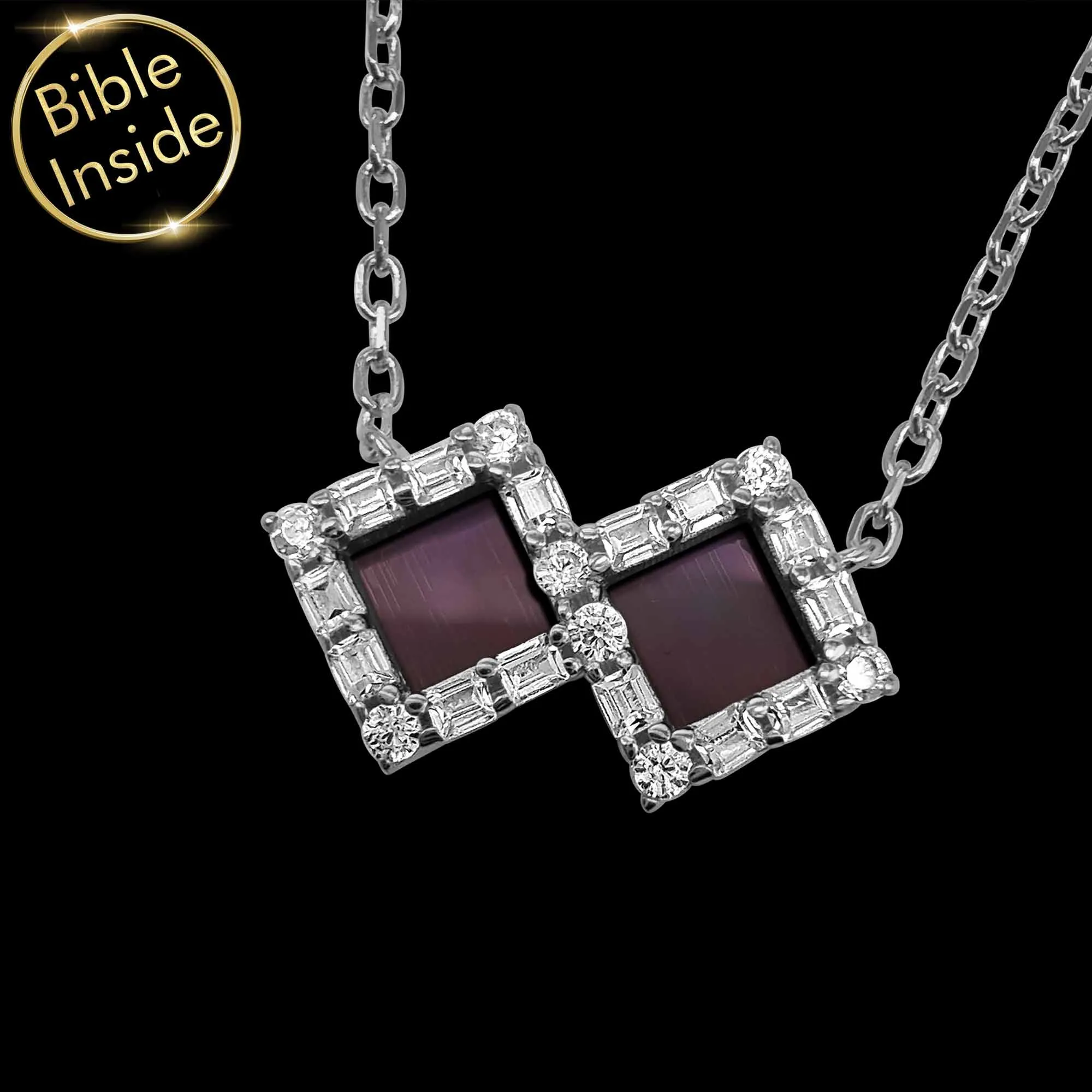 Nano Bible Necklace: Old & New Testaments - Full Truth Pendant