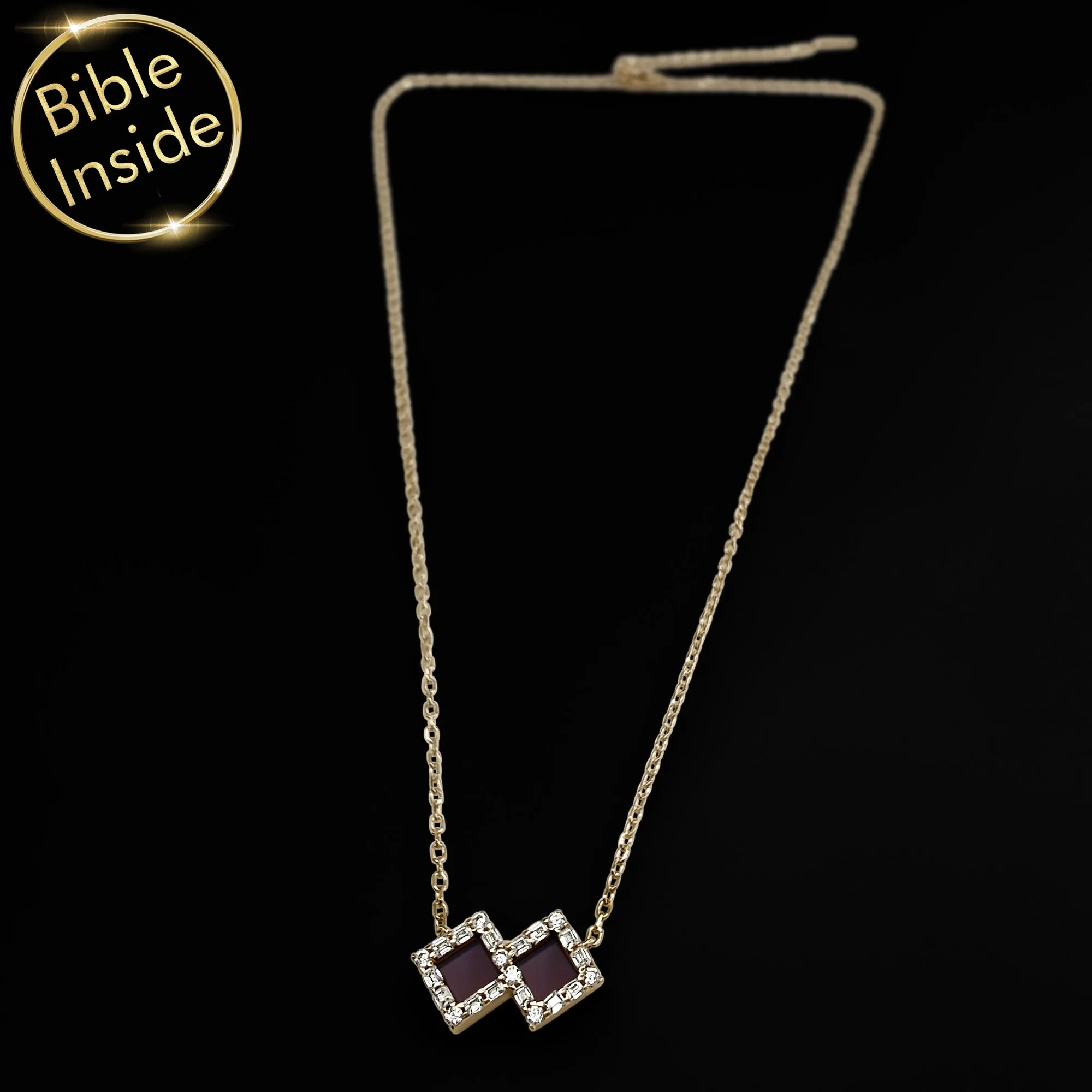 Nano Bible Necklace: Old & New Testaments - Full Truth Pendant