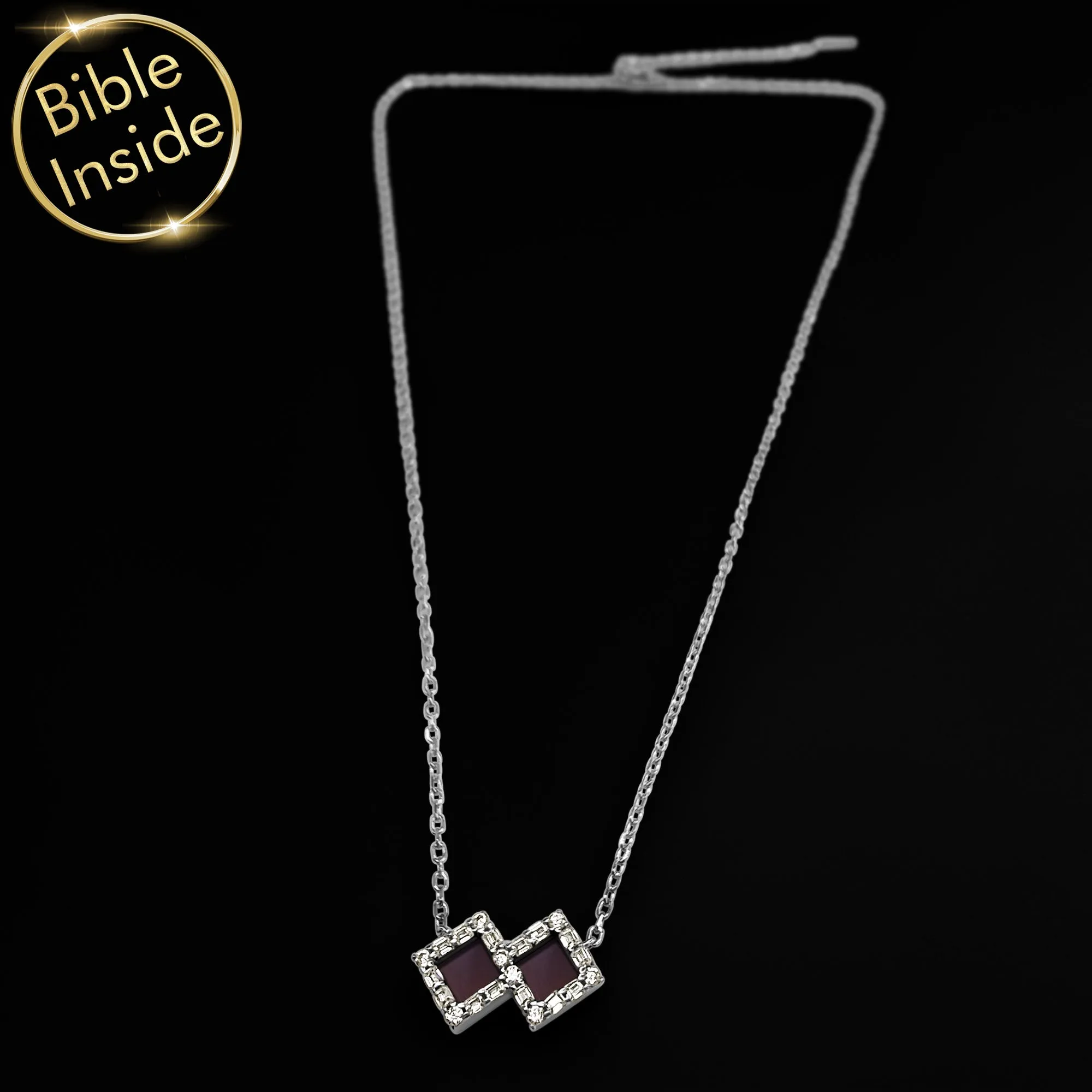 Nano Bible Necklace: Old & New Testaments - Full Truth Pendant