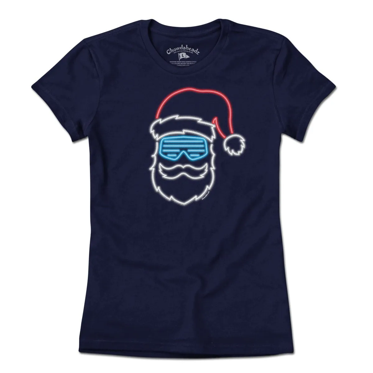 Neon Santa Claus T-Shirt