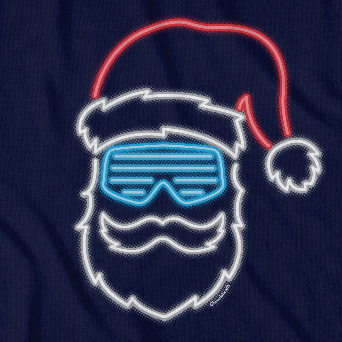 Neon Santa Claus T-Shirt