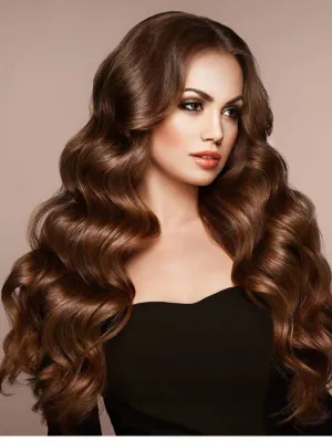 New/ 18"/ Luxury Custom-Made Wig / 180% Density / Silk Top, Full Lace