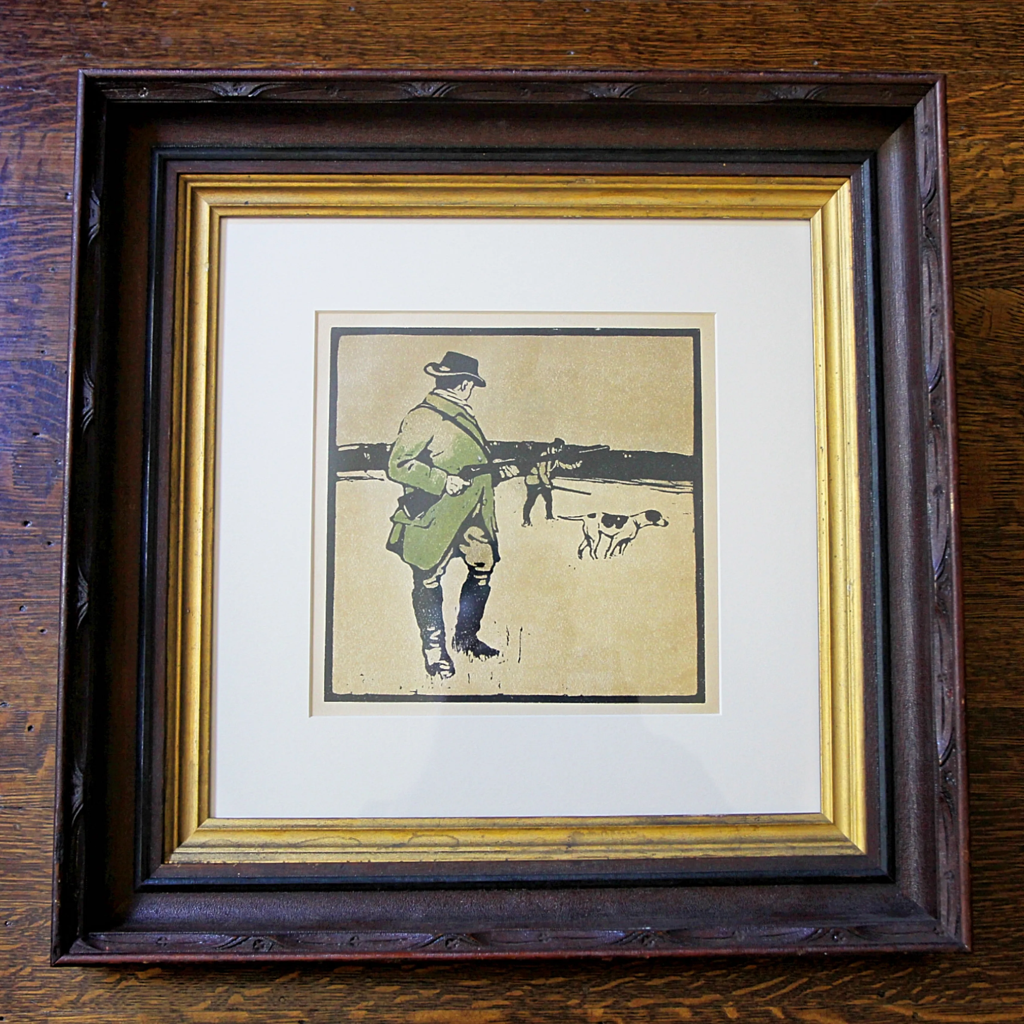 Nicholson English "Shooter" Print