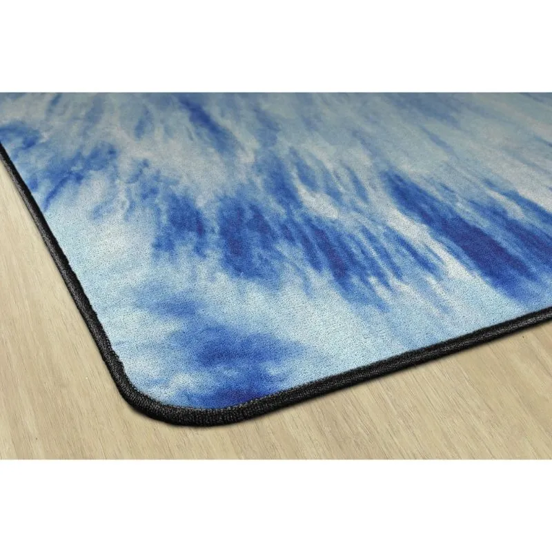 Ocean Tie Dye Classroom Rug