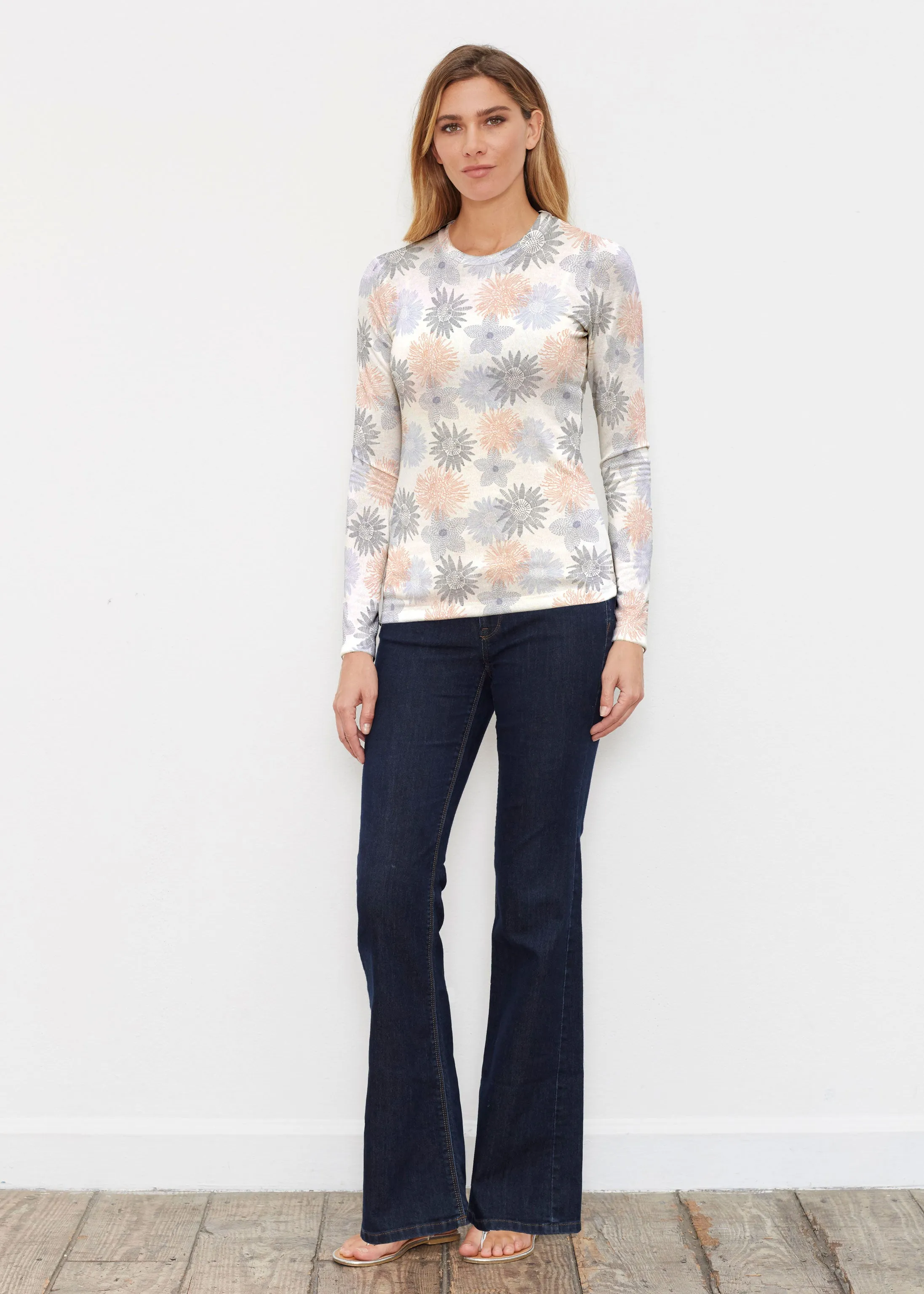Off the Grid (7881) ~ Butterknit Long Sleeve Crew Top