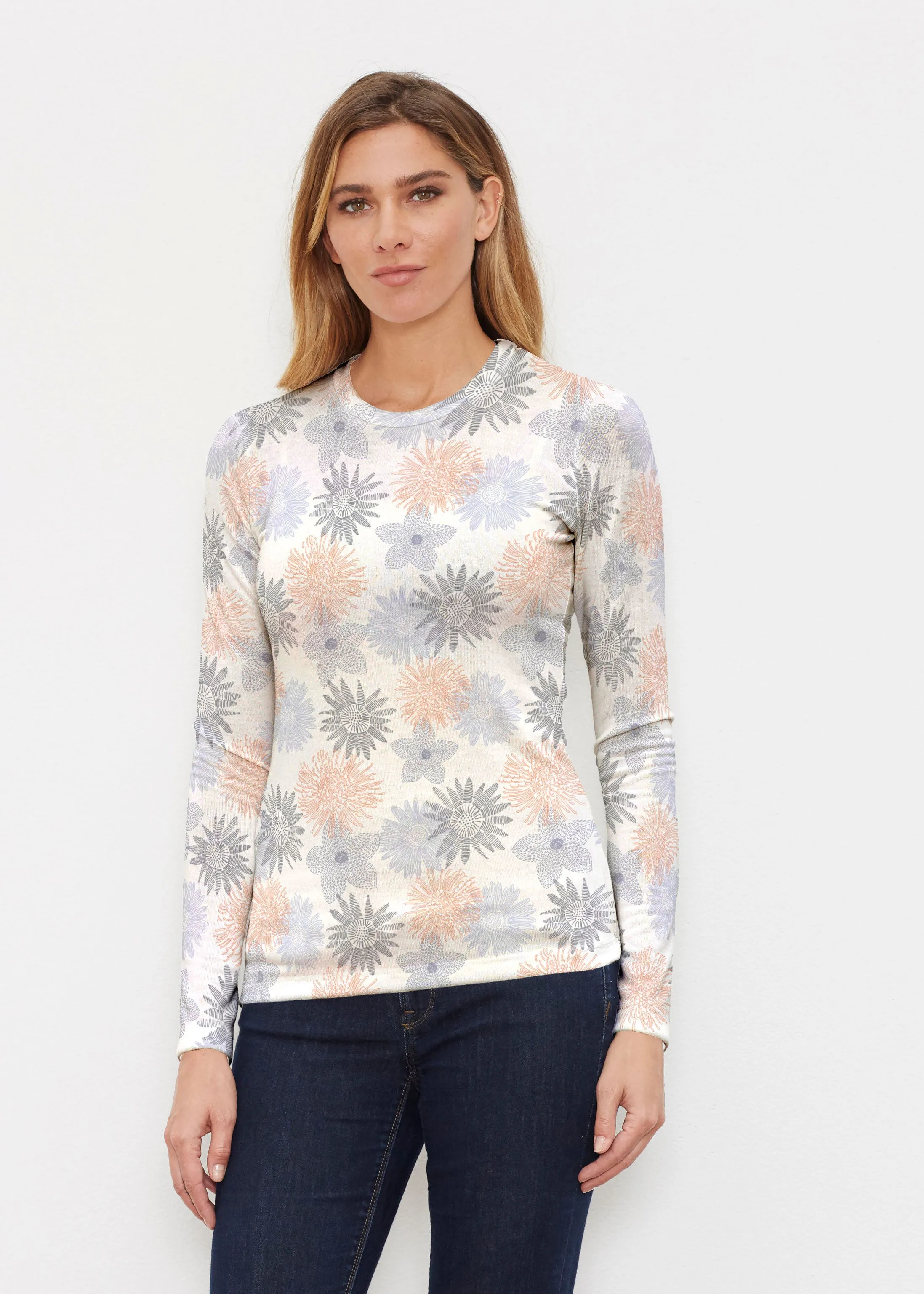 Off the Grid (7881) ~ Butterknit Long Sleeve Crew Top