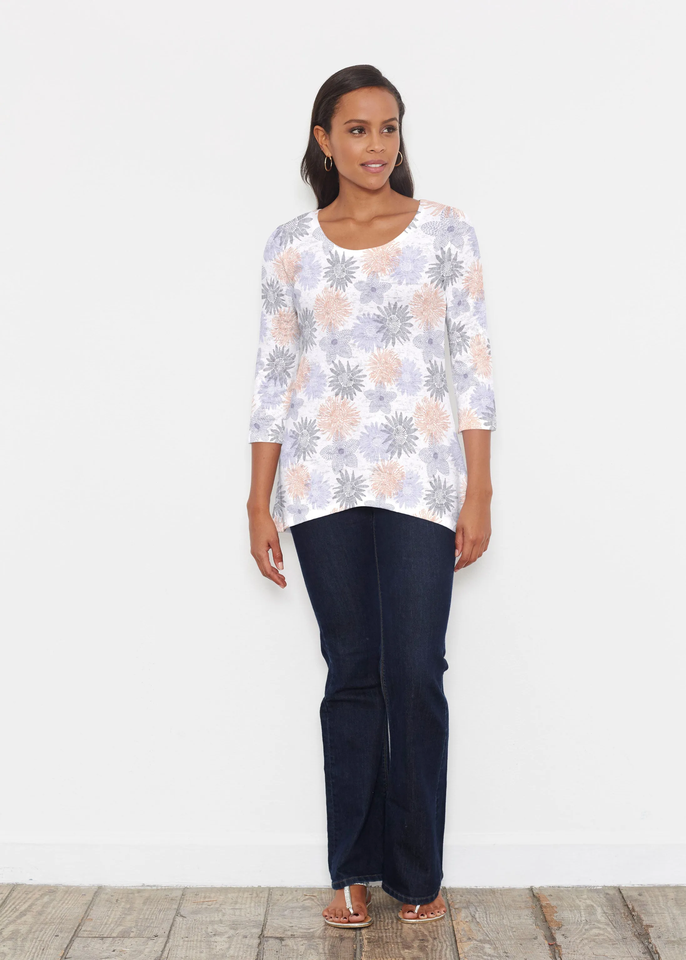 Off the Grid (7881) ~ Katherine Hi-Lo Thermal Tunic