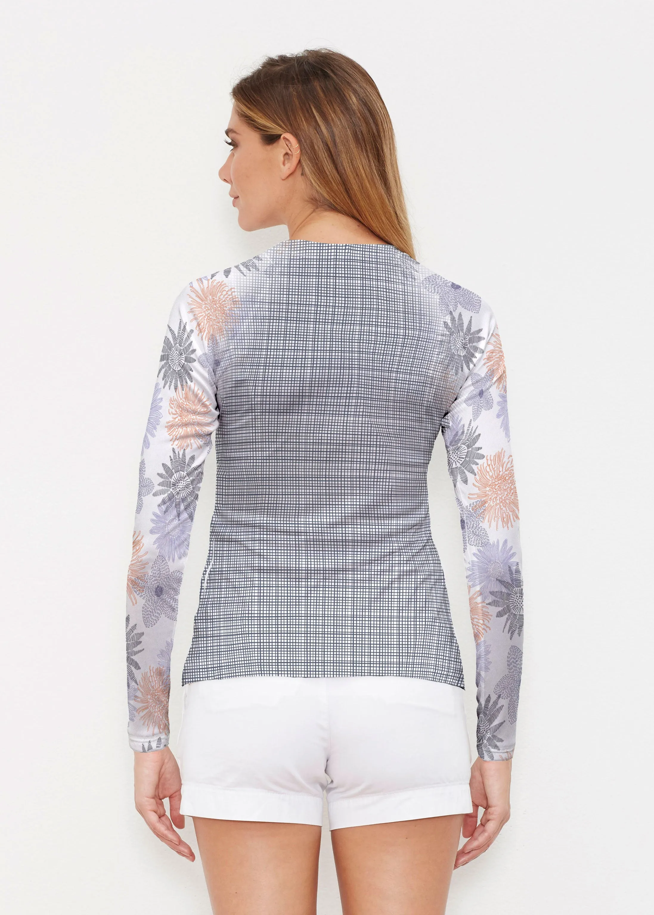 Off the Grid (7881) ~ Long Sleeve Rash Guard