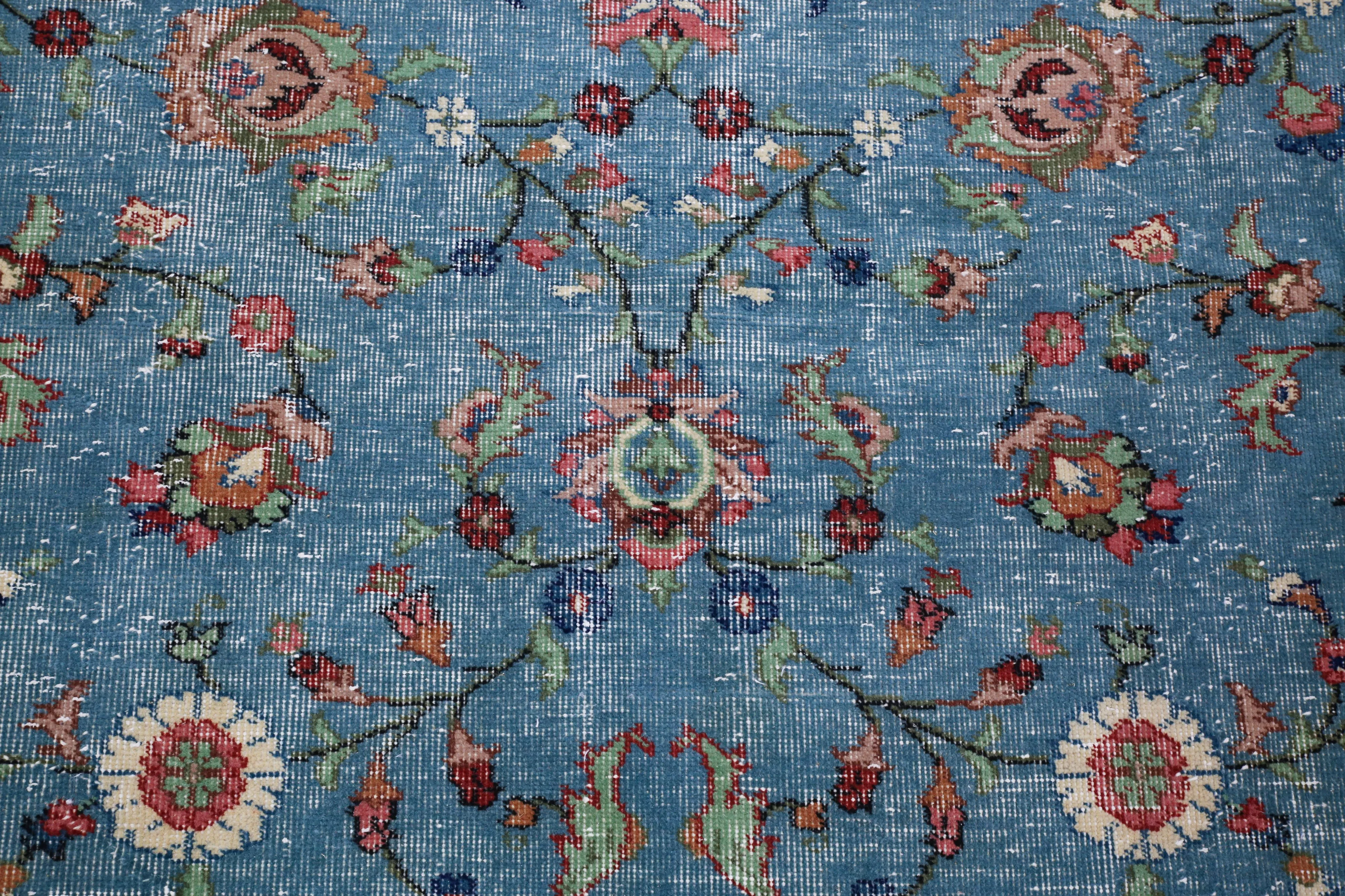 Old Isparta Rug 6.3ftx8.8ft