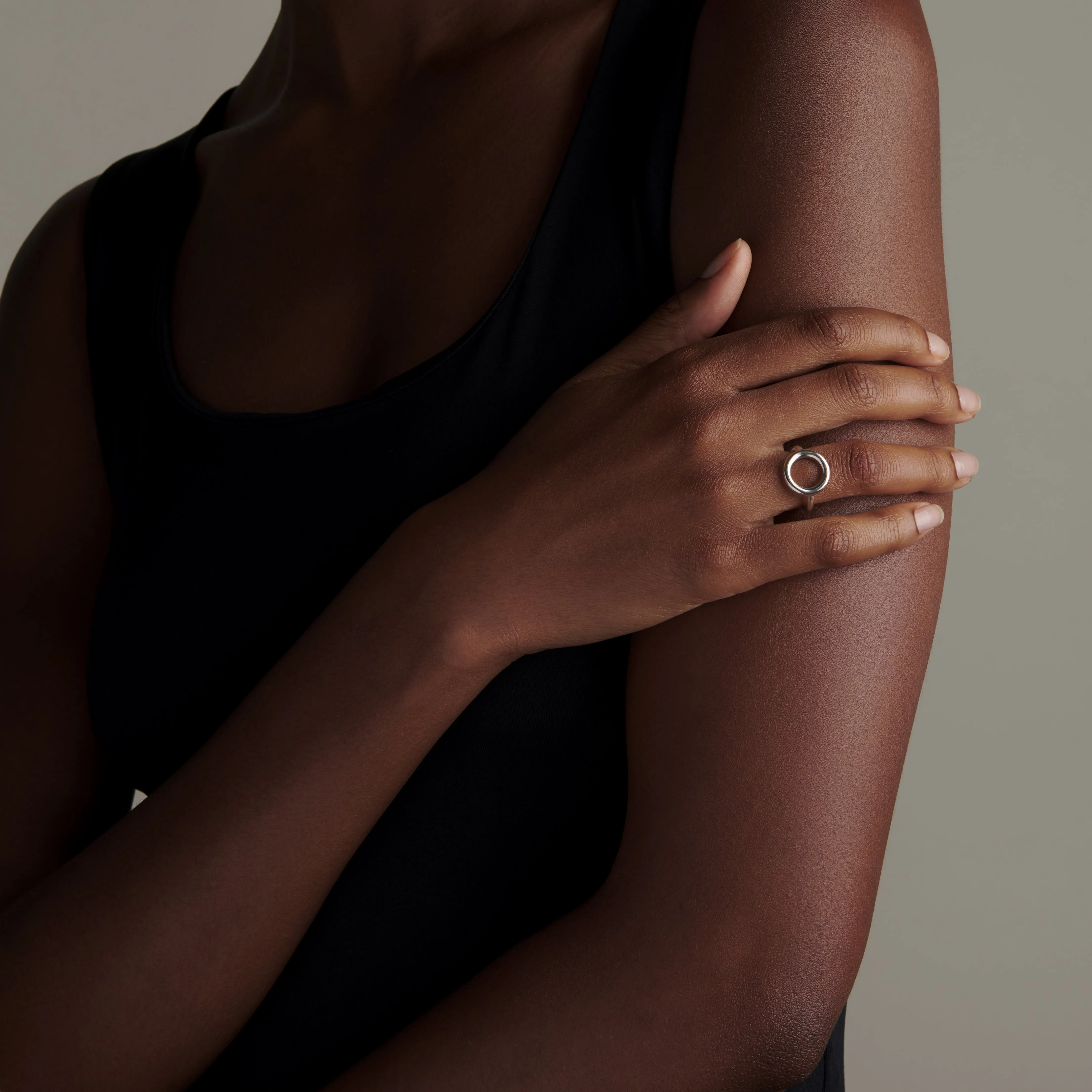 Open Circle Ring