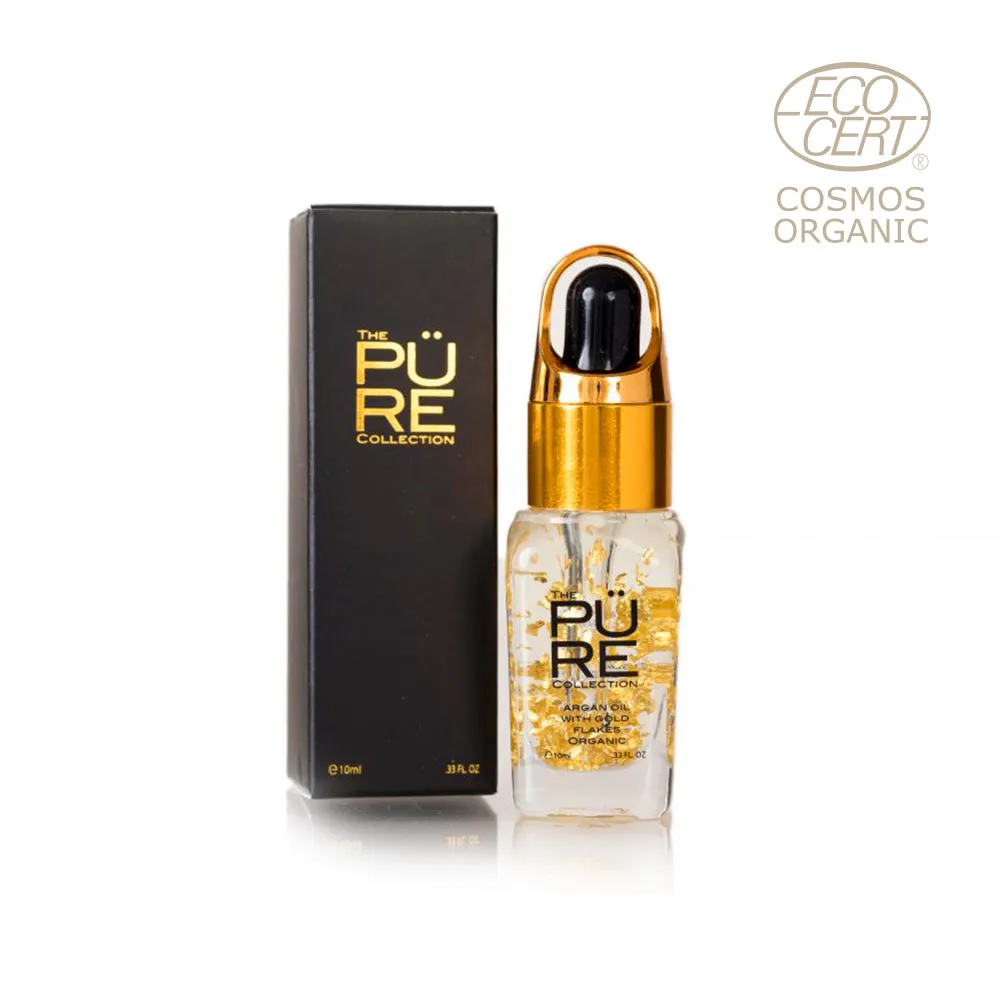Organic Argan Oil with 22KT Gold