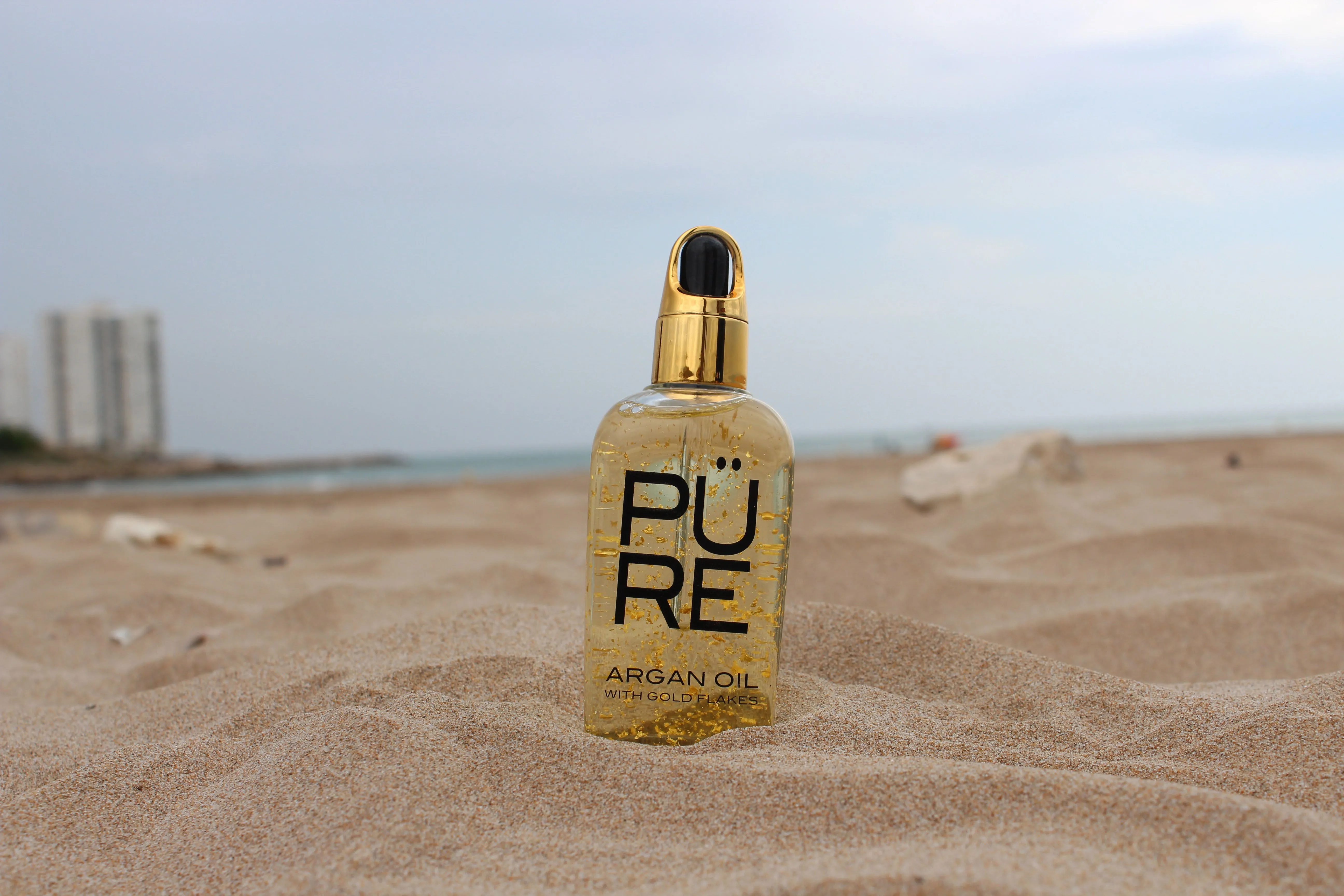 Organic Argan Oil with 22KT Gold
