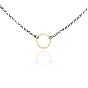 Organic Circle Necklace - Wobbly Choker